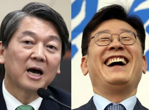 [속보]‘무당층’ 이재명 26%·안철수 24.3%…1.7%P차, 국힘 주자 중 가장 격차 적어