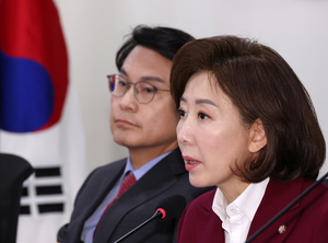 [속보]나경원, 전당대회 불출마 선언 “당의 맏딸 책임감”