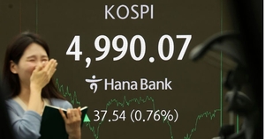 5000선 돌파했는데…코스피 주가 하락 베팅 ‘공매도 투자자’ 손실 눈덩이