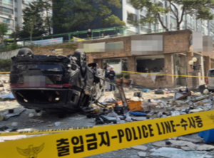 “한국서 전쟁난 줄 알았다”…새벽 LPG 폭발에 일대 아수라장