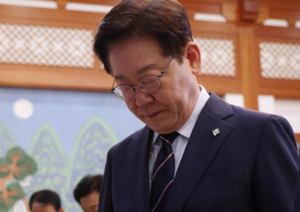 李대통령 지지율 40%대 등장…여권 ‘데드크로스’ 우려