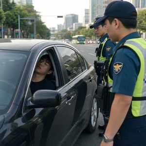 “의식 잃은줄 알았는데 음주운전”20대 男, 왕복 7차선 도로 한복판서 차 세우고 잠들어