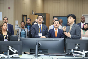 “한국 디지털 물관리 최고” … 한 수 배우러 온 세계 국회의장단