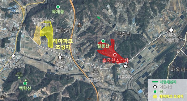 국립횡성호국원 조성 예정지