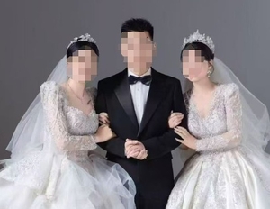 ‘막장 드라마가 현실로?’…두 여성과 팔짱, 결혼하려던 남성