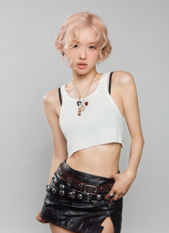 블랙핑크 로제. 더블랙레이블 뉴시스