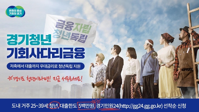 경기 청년 기회사다리금융. 경기도 제공