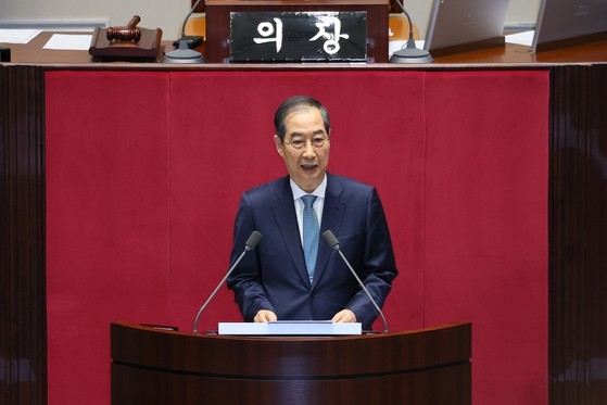 우원식, 국회 온 한덕수 면전 직격 “할 일과 말아야 할 일 구별하라”