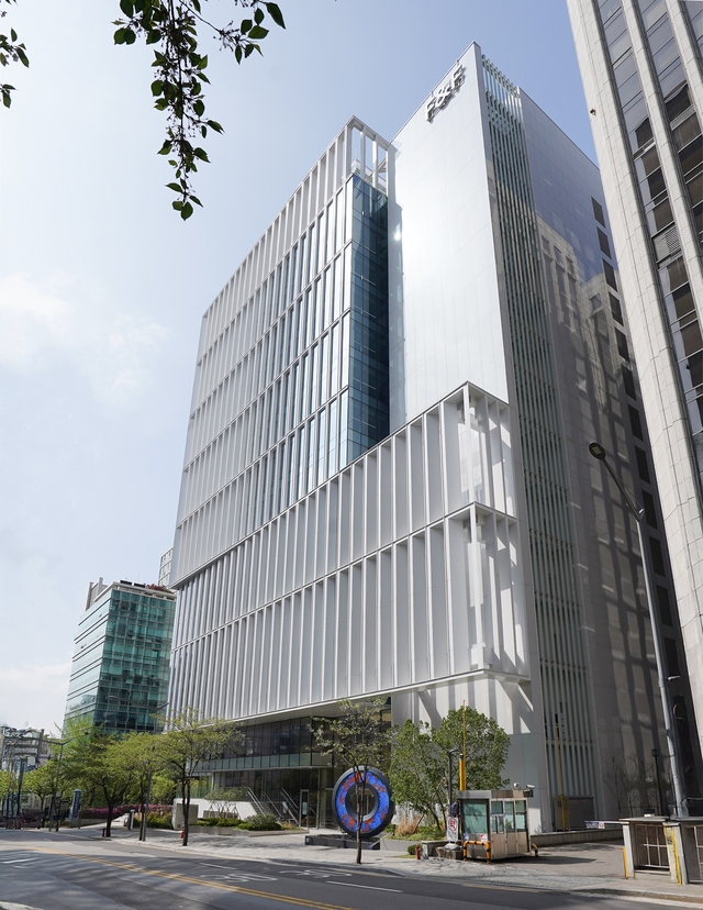 서울 강남구 테헤란로 F&F 신사옥 모습. F&F 제공