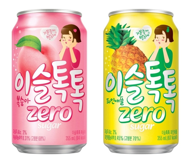 이슬톡톡 리뉴얼 제품. 하이트진로 제공