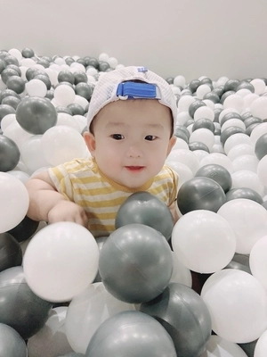 2020년 10월 심장·폐·간·신장을 기증하고 떠난 고 서정민 군의 생후 9개월 당시 모습.
이나라 씨 제공