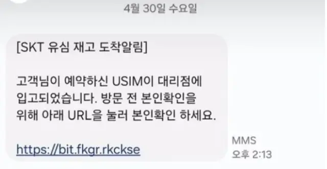 스미싱 문자