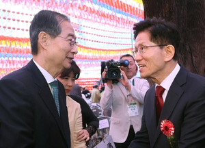 한덕수, 국힘 지지층서 김문수보다 우세… 유권자 대상 오차범위 접전