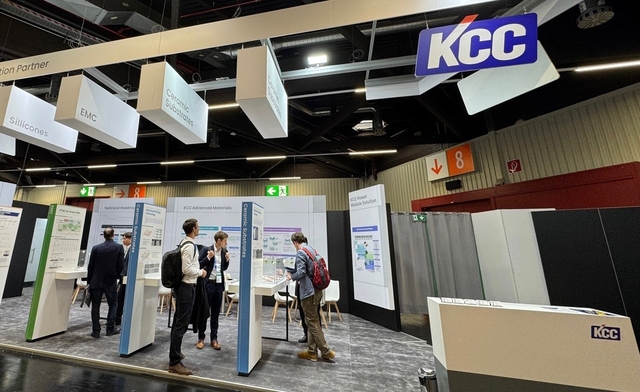 PCIM Europe 2025의 KCC 부스 현장 사진