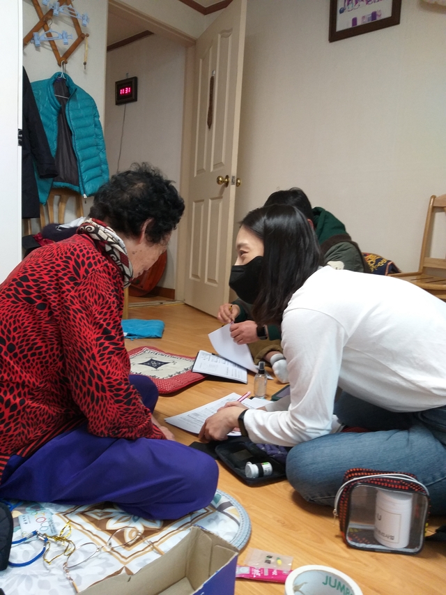 서울 강서구에서 찾아가는 복지서비스가 진행되고 있다. 강서구청 제공