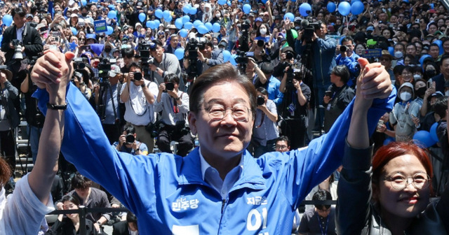 이재명, 홍준표 총리설에 “누구 기용할지는 선거 이긴 다음 고민”