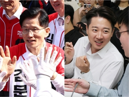 [속보]‘범보수 단일화’ 김문수 41.2% vs 이준석 30.4%
