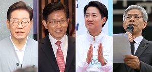 대선 주자 첫 TV 토론 격돌…이재명 “준비된 대통령” 김문수 “李 검증 강공”