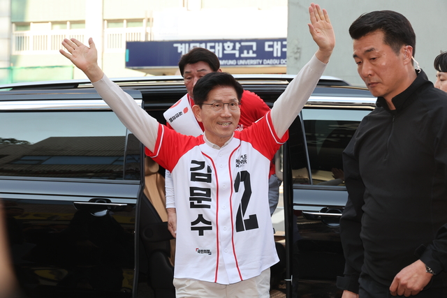 김문수 국민의힘 대선 후보. 뉴시스
