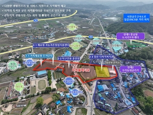 청양 정산 등에 546억 규모 新활력거점 만든다