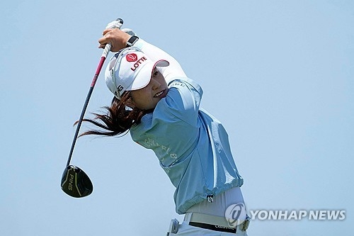 최혜진의 드라이버 스윙. [AFP/게티이미지=연합뉴스]
