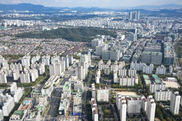 일산신도시 전경. 고양시 제공