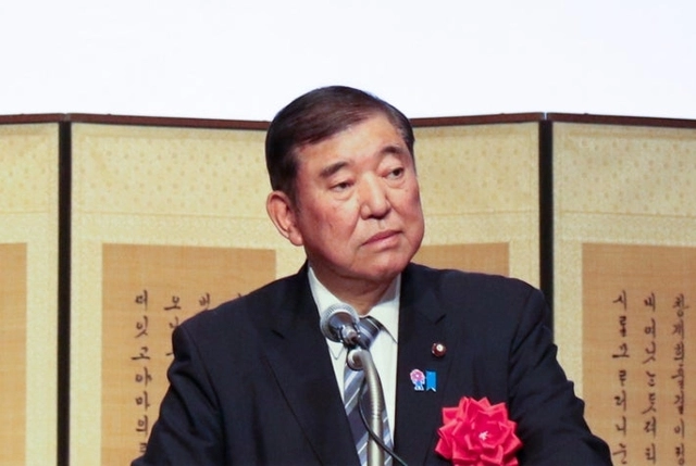 이시바 시게루 일본 총리. 연합뉴스
