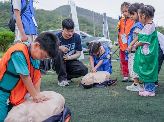 현대자동차의 고객 동호회인 ‘현대모터클럽’이 최근 진행한 ‘다문화와 함께 달리는 꿈 : 다(多)함께 페스타’의 모습. 현대차그룹 제공.