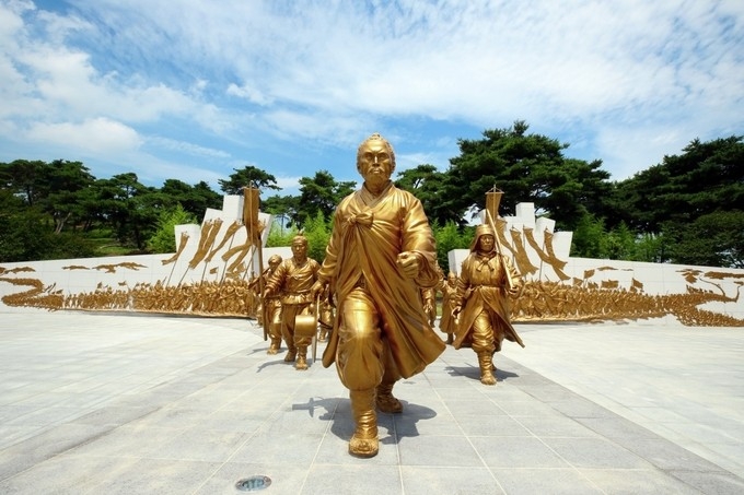 동학농민혁명 기념제 현장