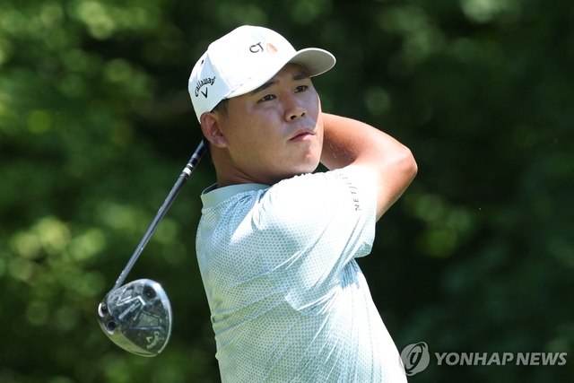 김시우의 2라운드 경기 모습 [게티이미지/AFP=연합뉴스]