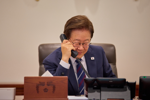 이재명 대통령. 대통령실