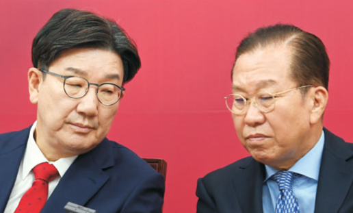 안철수 향해 “분열” 맞받아친 쌍권… 국힘, 수렁속으로