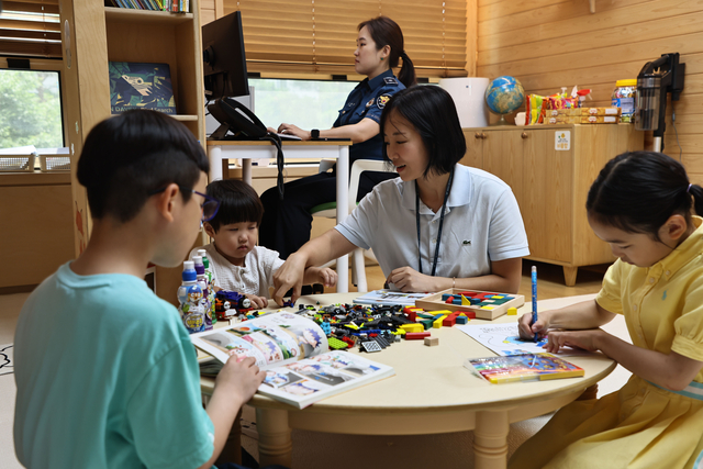 10일 개소하는 서울 마포경찰서 육아N오피스 내부 모습. 서울 마포경찰서 제공