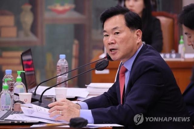 국회 문화체육관광위원회 소속 김승수 국민의힘 의원. 연합뉴스