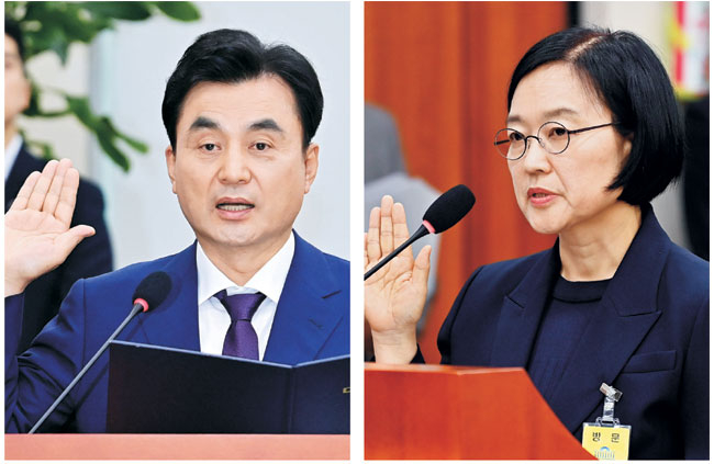 “국힘 해체해야” 고성 오간 청문회… 검증은 없이 또 정쟁
