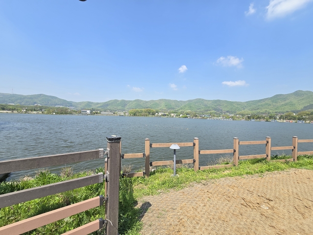 경기 용인시 처인구 원삼·백암면에 흐르는 청미천 전경. 용인시청 제공