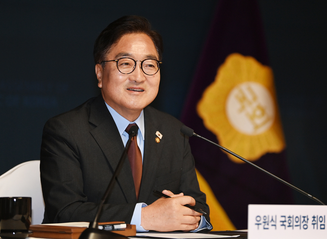우원식 국회의장. 박윤슬 기자
