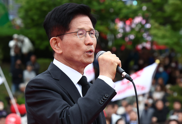 김문수 전 고용노동부 장관. 뉴시스