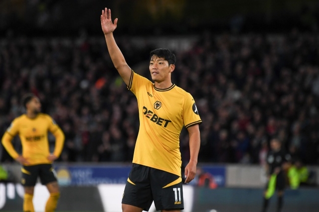 EPL 울버햄프턴 원더러스의 황희찬. AP뉴시스