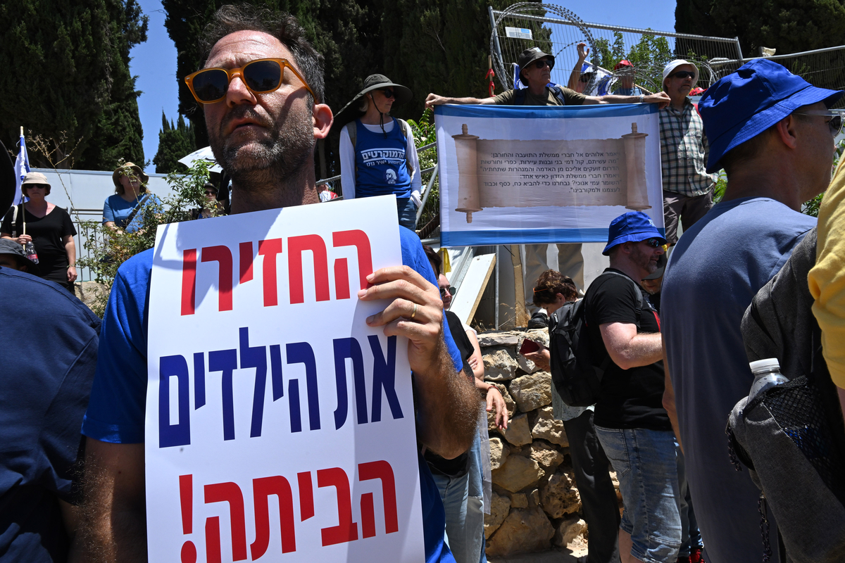 트럼프에 서한 보낸 이스라엘 전직 당국자들…“가자전쟁 종식 도와달라”