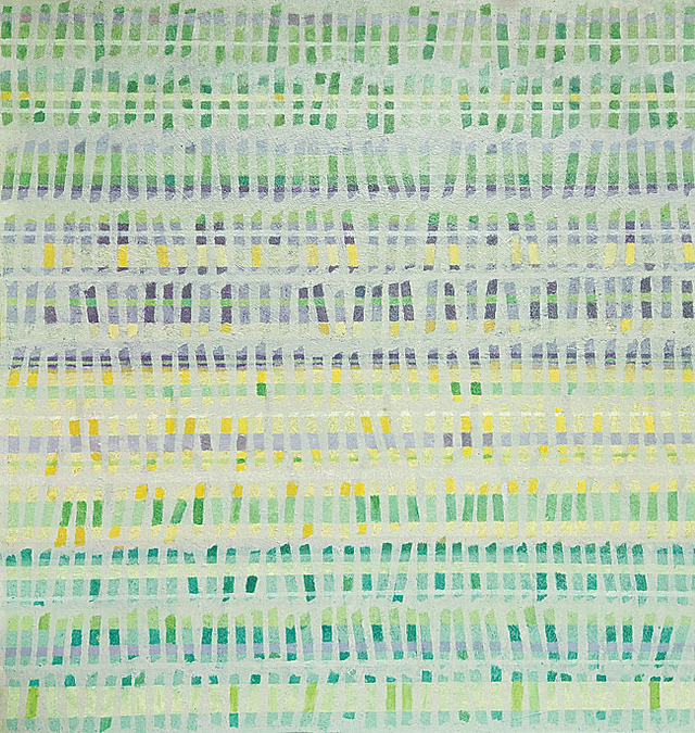 김진란 ‘은하수’, 130×130㎝, 유화, 2025.