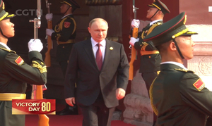 ‘우크라 전쟁 동력’ 찾은 푸틴, 종전은 뒷전?…‘군사 과시’ 中, 대만 놓고 美에 경고