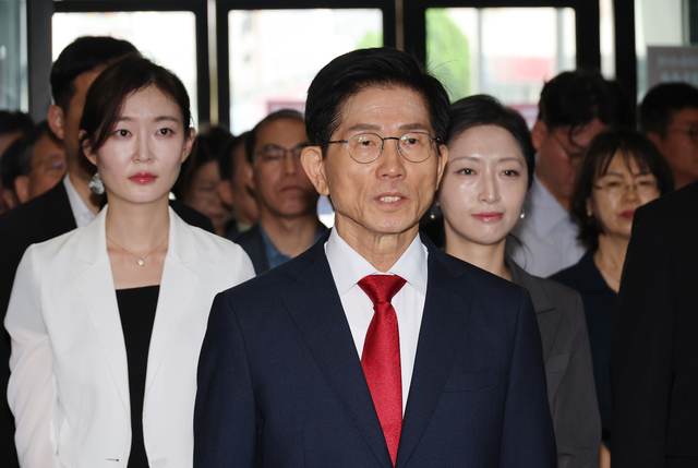 김문수 전 고용노동부 장관. 연합뉴스