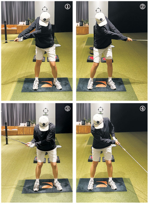 팔 펴고 몸통으로 회전… 근육에 움직임 기억시켜야[김송희의 페이스골프]