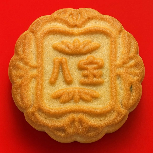 서울 북창동의 화상 노포 융태행제과점의 월병. 