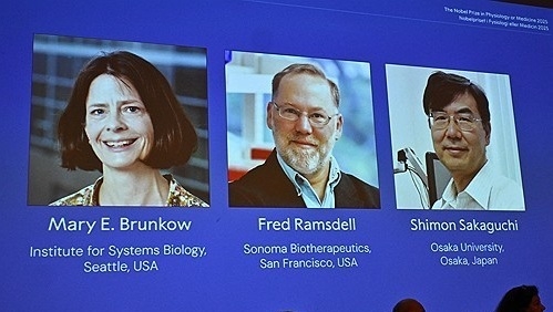 노벨 생리의학상 수상자들. 로이터 연합뉴스