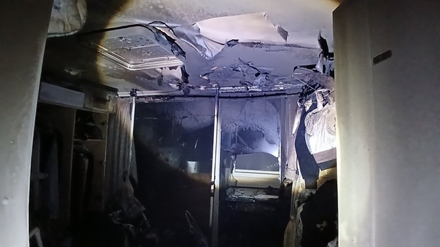 화재 현장. 부산소방재난본부 제공