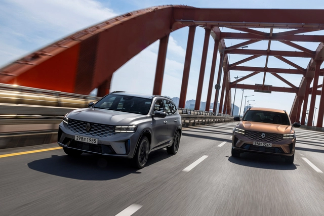 르노코리아의 중형 SUV인 ‘뉴 르노 그랑 콜레오스’. 르노코리아 제공