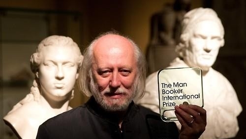 노벨문학상 수상자 크러스너호르커이 라슬로. 사진은 2015년 맨부커 인터내셔널상 수상 당시 모습. AFP연합뉴스