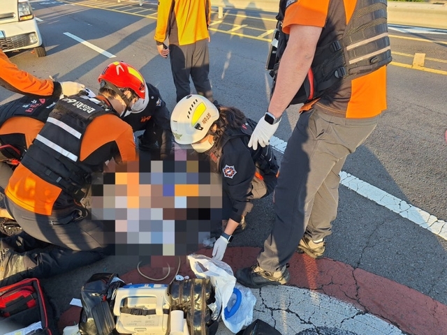 사고현장. 제주도소방안전본부 제공